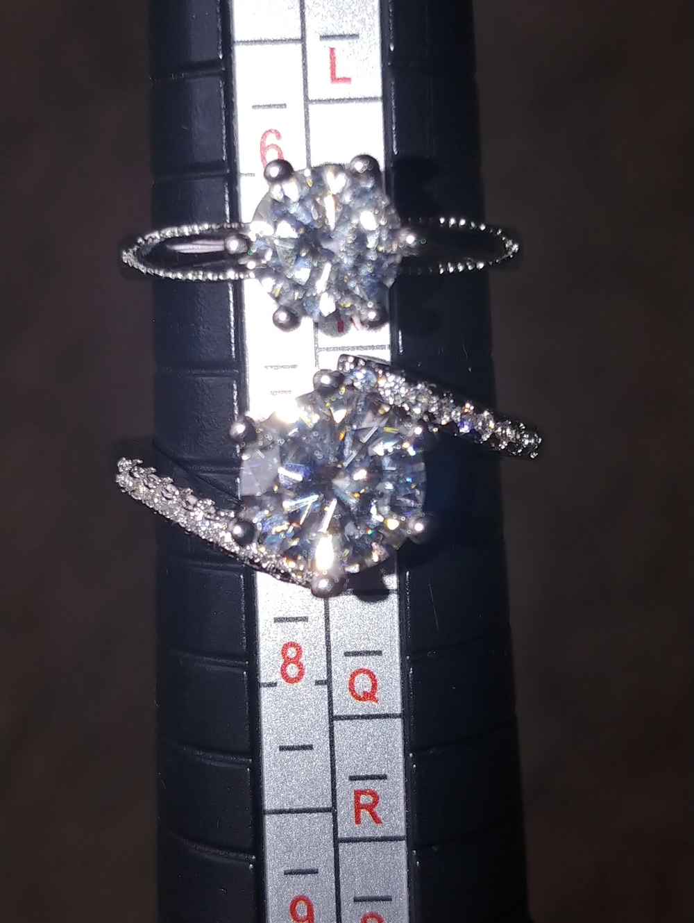 Moissanite Rings-2 - Picture 5 of 8